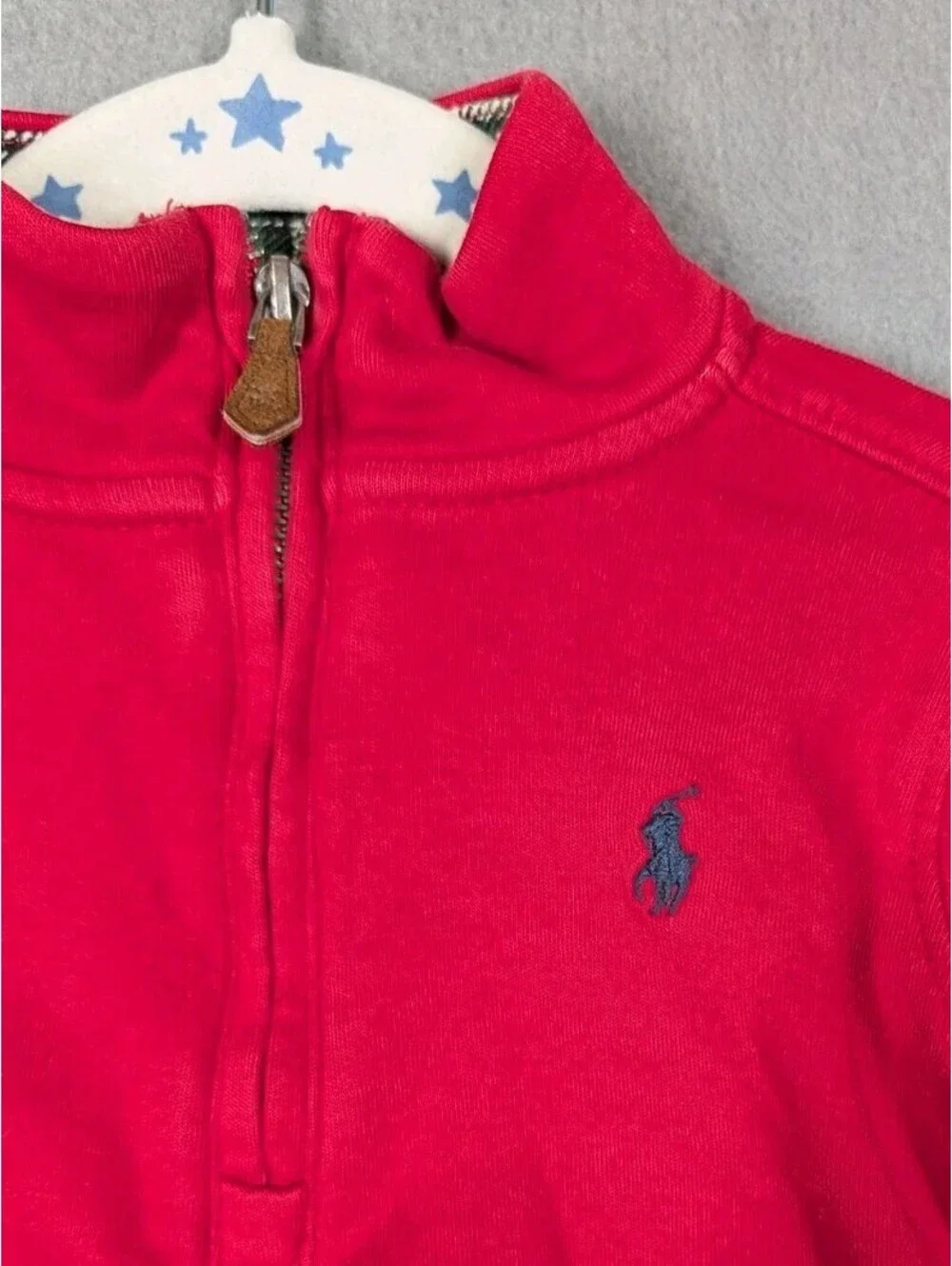 Polo Ralph Lauren Boys 18M Red Blue White 3pc Hoodie Shirt Pullover Clothing Lot